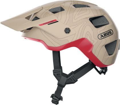 ABUS MoDrop dusky camel Bikehelm L