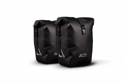 ACID Fahrradtasche TRAVLR PURE 20/2 black 1Paar Packtaschen