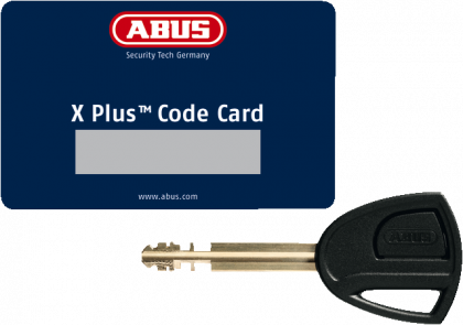 ABUS Bordo Granit XPlus 6500, 85cm, schwarz + SH Level 15