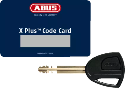 ABUS Bordo Granit XPlus 6500, 85cm, schwarz + SH Level 15