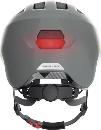 ABUS Smiley 3.0 ACE LED shiny grey M