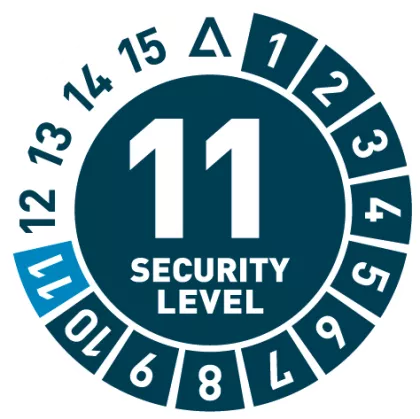 Cube ACID Faltschloss RIGID 100 PURE black