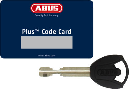 ABUS BORDO 6000K/90 BK SH Faltschloß