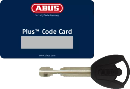 ABUS BORDO 6000K/90 BK SH Faltschloß