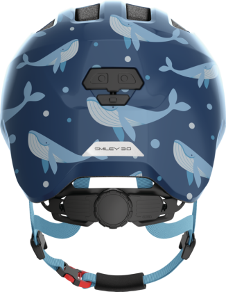 ABUS Smiley 3.0 blue whale shiny S Kinderhelm