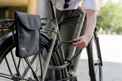 tex-lock mate 120 cm morpho blue Fahrradschloss