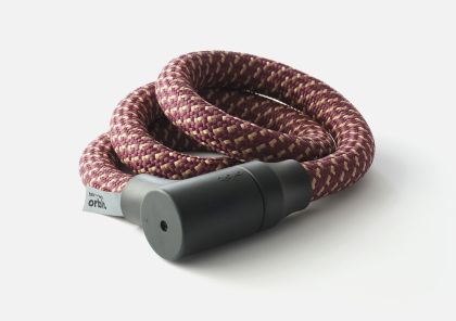 tex-lock Orbit chateau red, 120 cm M Textilschloss mit integriertem Schloss