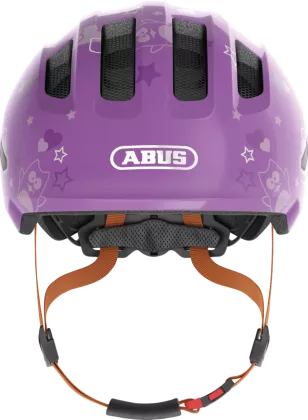 ABUS Smiley 3.0 purple star shiny S Kinderhelm