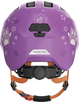 ABUS Smiley 3.0 purple star shiny S Kinderhelm
