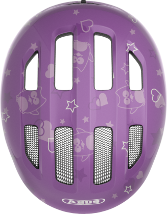 ABUS Smiley 3.0 purple star shiny S Kinderhelm