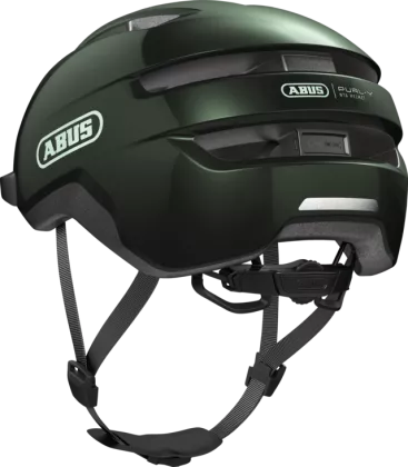 ABUS PURL-Y moss green L Radhelm