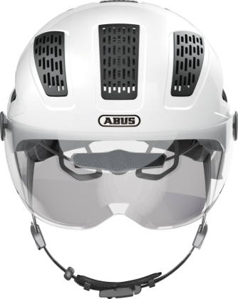 ABUS Hyban 2.0 ACE polar white M Fahrradhelm