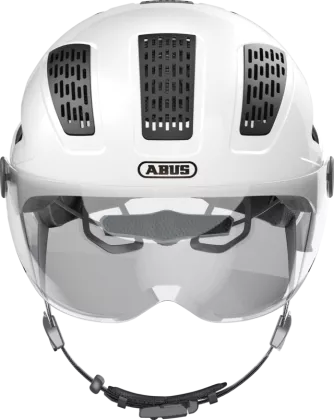 ABUS Hyban 2.0 ACE polar white M Fahrradhelm