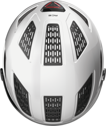 ABUS Hyban 2.0 ACE polar white M Fahrradhelm