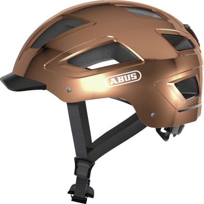ABUS Hyban 2.0 chrome rose M Fahrradhelm