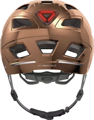 ABUS Hyban 2.0 chrome rose M Fahrradhelm