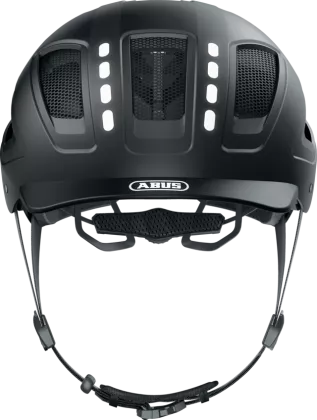 ABUS Hyban 2.0 LED signal black matt L Radhelm