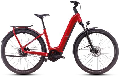 Cube Kathmandu Hybrid Comfort Pro 800 electricred´n´red Easy Entry 46 cm 2025