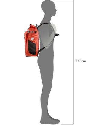 Ortlieb Vario PS 26 l rooibos QL2.1 Bike - Rear Rucksack