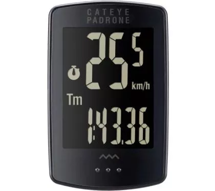CATEYE Fahrradcomputer Padrone Schwarz/Schwarz