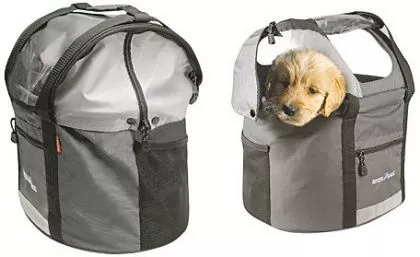 Hundeshopper KLICKfix Doggy grau, 38x29x25/40cm, 24 ltr, 1350g