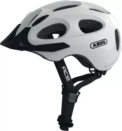 ABUS Youn-I ACE pearl white M Fahrradhelm
