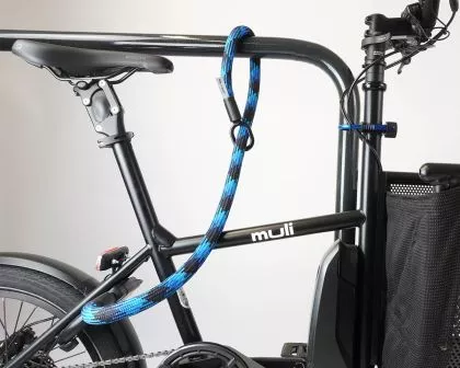 tex-lock Mate onyx black, 160 cm Textile Rahmenschloss-Verlängerung