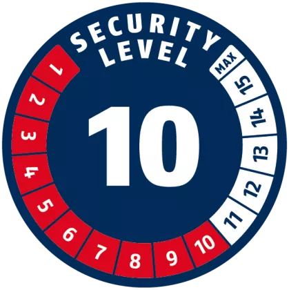 ABUS BORDO Big 6000K/120 BK SH