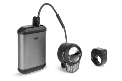 Cube ACID Frontlicht PRO-E 200 HB PowerBank black´n´space grey