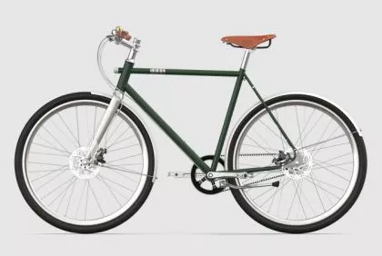 1886 Elegant britisch grün Diamant Urban Bike [1886-2-VA]