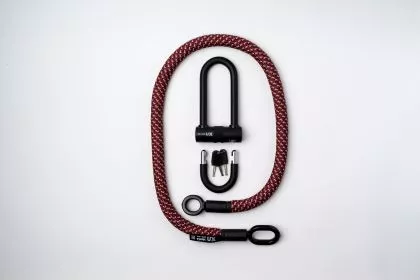 texlock eyelet U/X bundle 120 cm chateau red 120 cm