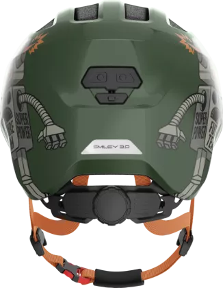 ABUS Smiley 3.0 green robo shiny M Kinderhelm