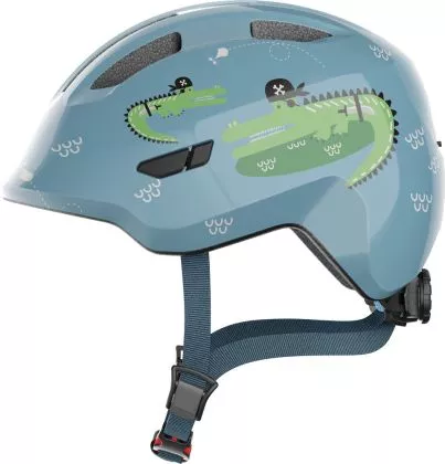 ABUS Smiley 3.0 blue croco M Kinderhelm