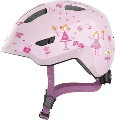 ABUS Smiley 3.0 rose princess shiny M Kinderhelm