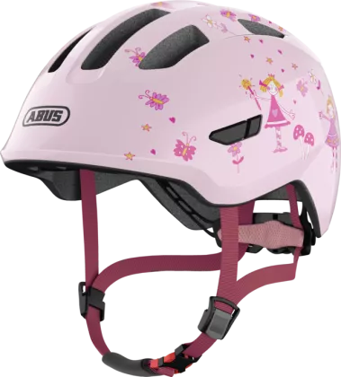 ABUS Smiley 3.0 rose princess shiny M Kinderhelm