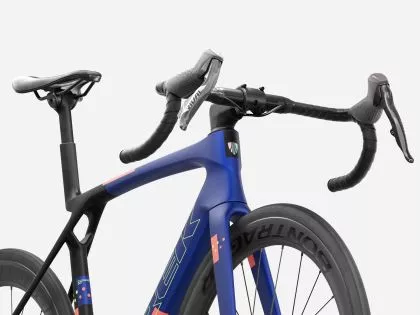 TREK Madone SL 6 AXS S Matte Cobalt Blue/Black/Liv