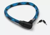 tex-lock Orbit 100 cm morphoblau Fahrradschloss