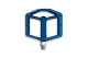 Cube ACID Pedale FLAT A3-ZP blue