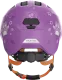 ABUS Smiley 3.0 purple star shiny S Kinderhelm