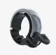 Knog Oi Classic Large Fahrradklingel, 23.8 - 31.8mm, black/grey