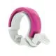 Knog Oi Classic Large Fahrradklingel, 23.8-31.8mm, white/pink