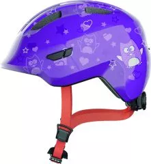 ABUS Smiley 3.0 purple star shiny S Kinderhelm