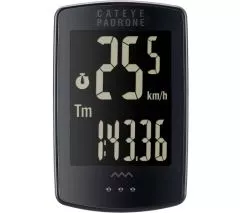 CATEYE Fahrradcomputer Padrone Schwarz/Schwarz