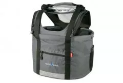 Hundeshopper KLICKfix Doggy grau, 38x29x25/40cm, 24 ltr, 1350g