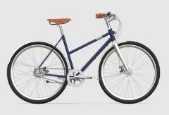 1886 Elegant marineblue Trapez Urban Bike [1886-2ST-BM]