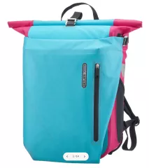 Ortlieb Vario Cyber 26L QL2.1; c. blue-c. pink